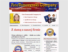 Tablet Screenshot of fototomczynski.com